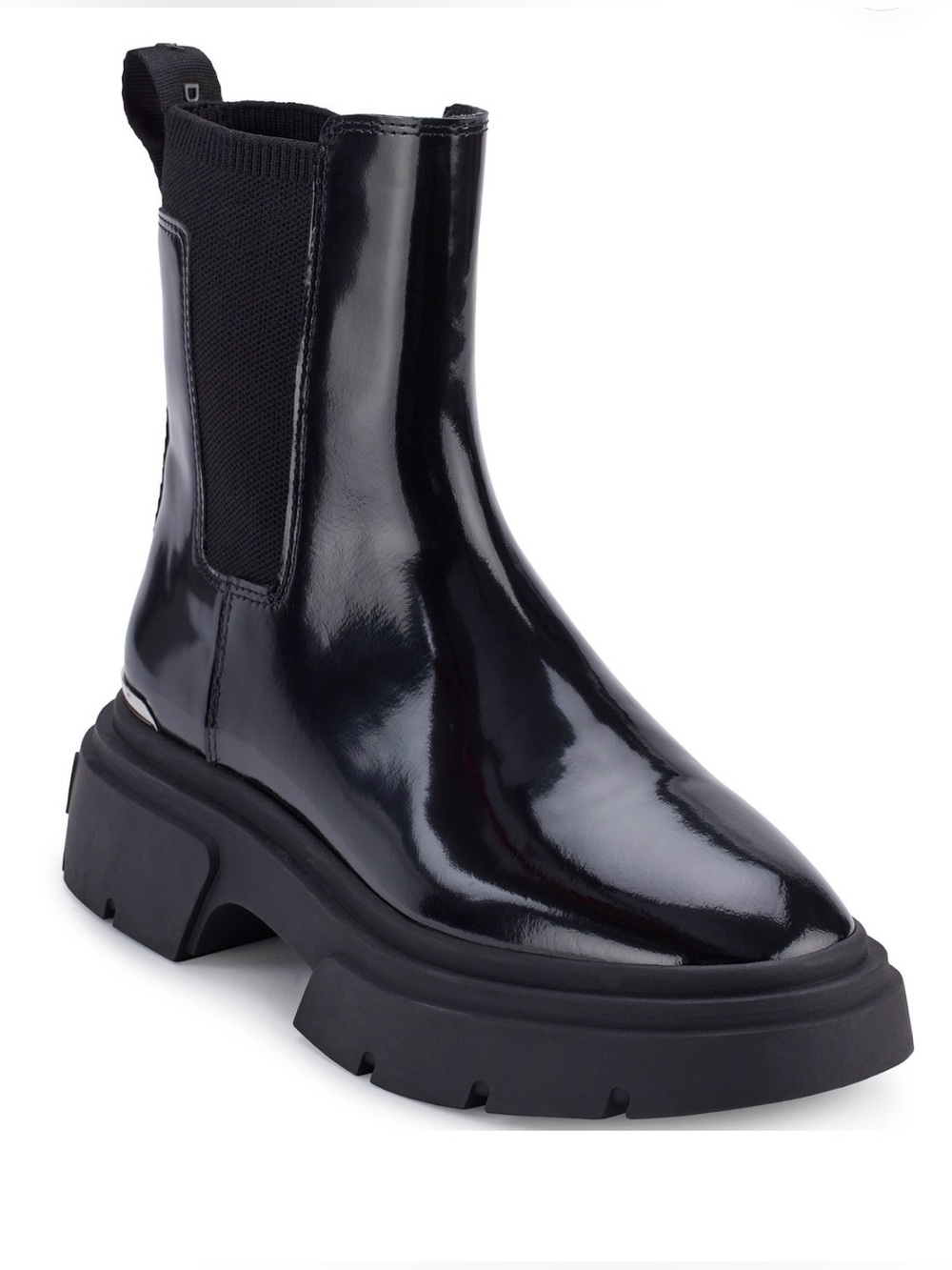 DKNY Fenella Chelsea Slip-On Boots Black Size 9